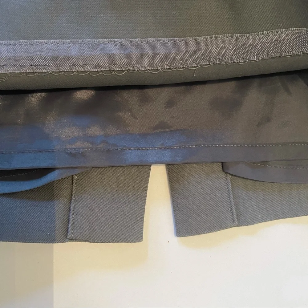 J. Crew gray pencil skirt size 0